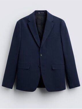 NWOT Zara Navy Blue Blazer